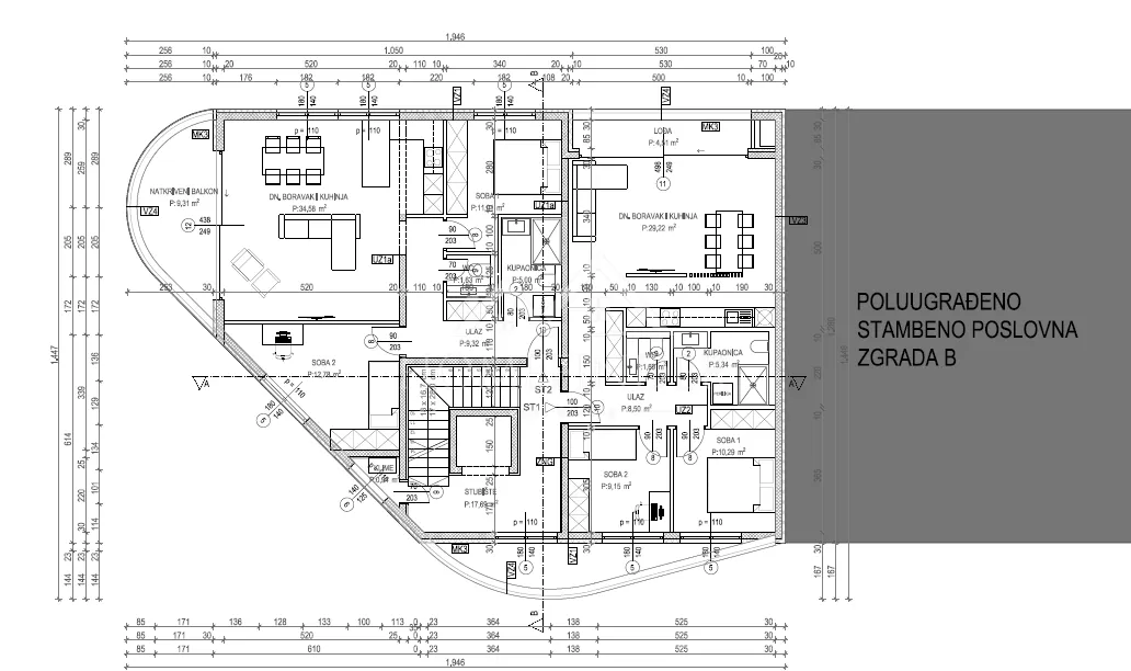 stan 67m² s predivnim pogledom na more, tar, poreč - istra - slika 9