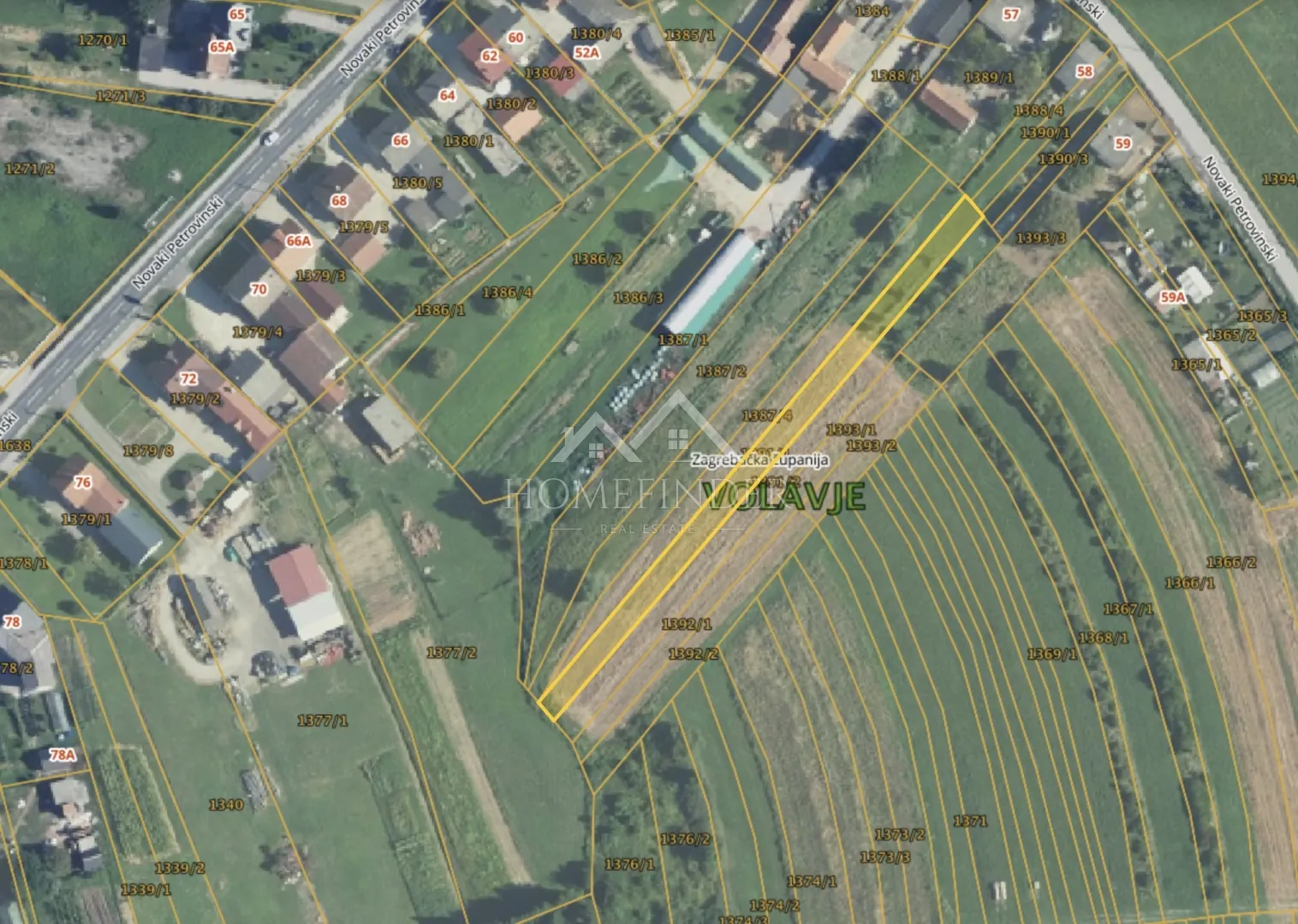 građevinsko zemljište volavje 2194m2 - slika 2