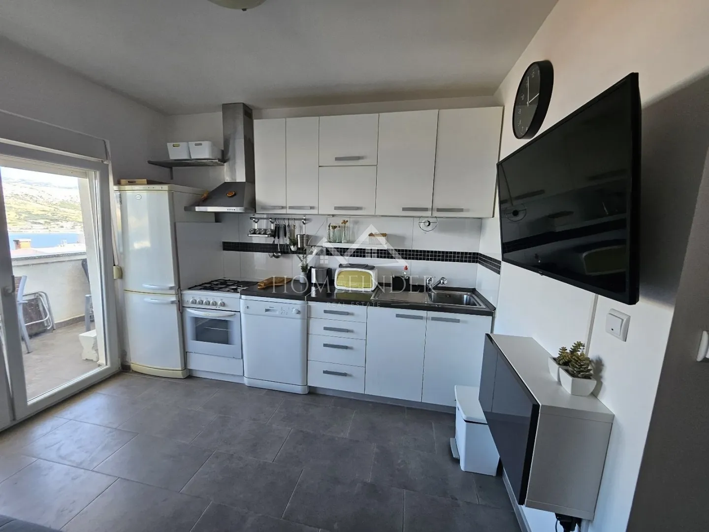 apartman, 3s, grad pag, vodice, 200m od plaže, 49,75m2+ 1vpm - slika 2