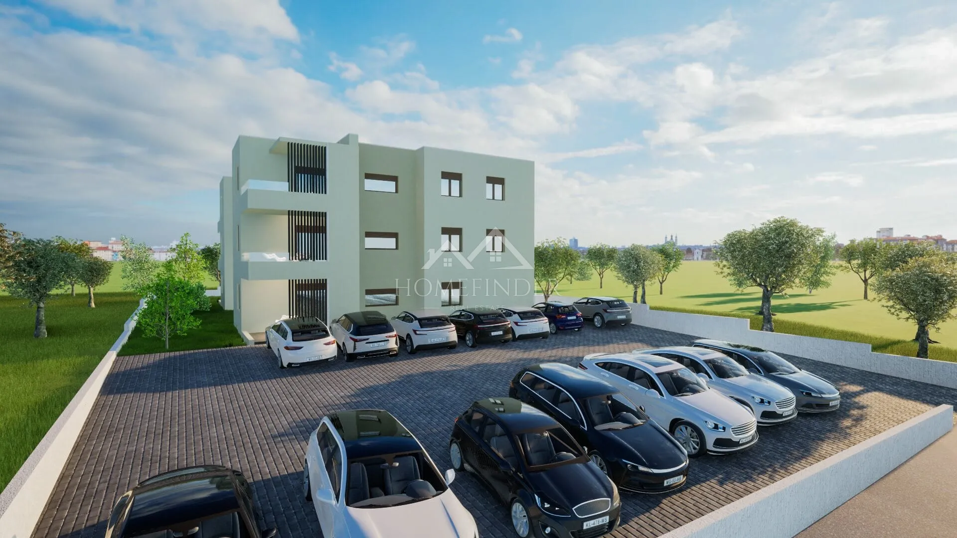 stan u novogradnji s pogledom na more - vodice 87,71m2 - slika 3