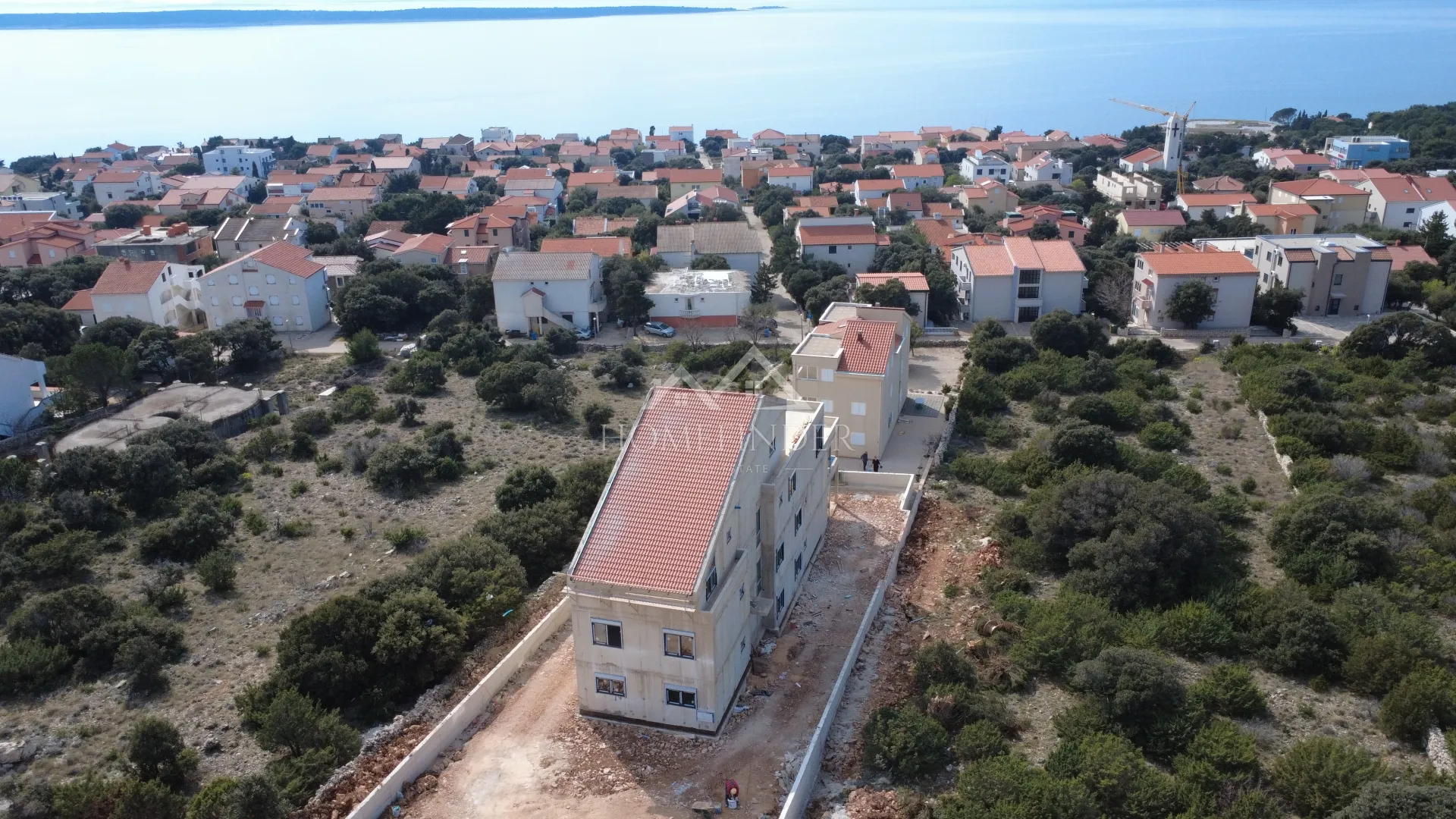 stan u prizemlju s pogledom i bazenom, 3s, mandre, 66m2, novogradnja - slika 3