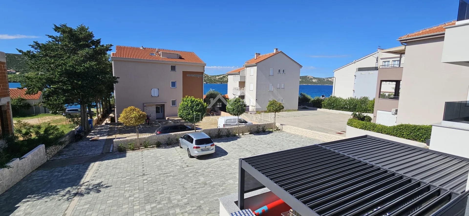 stan s pogledom na more, 30m od mora, 74m2, 2vpm, stara novalja, novogradnja - slika 7