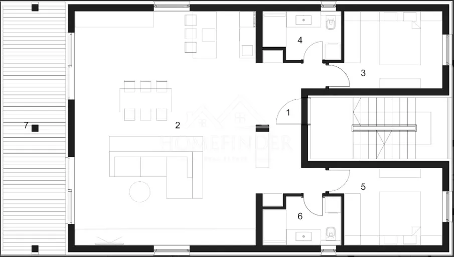 atraktivan penthouse na čiovu s velikom krovnom terasom - slika 6