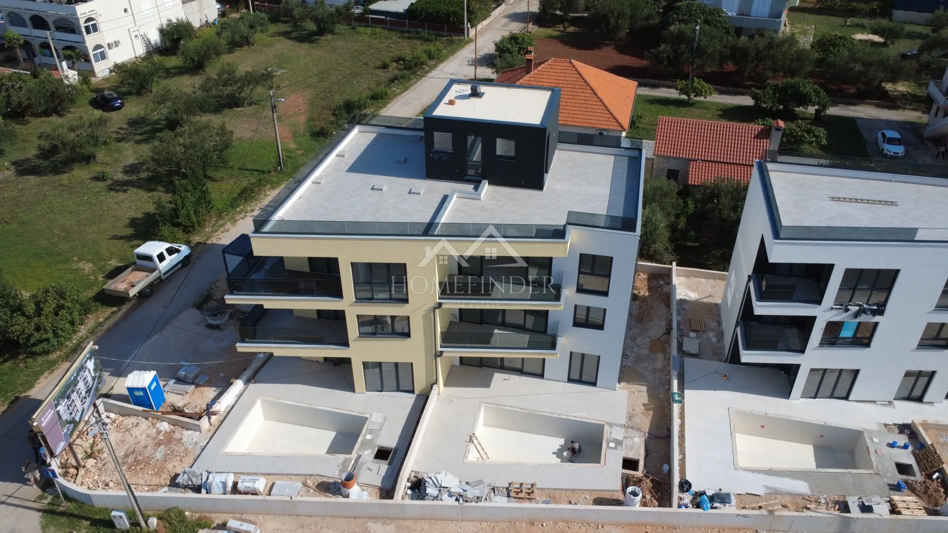 stan s pogledom na more,(4s), sukošan, zadar, 89m2, novogradnja - slika 2