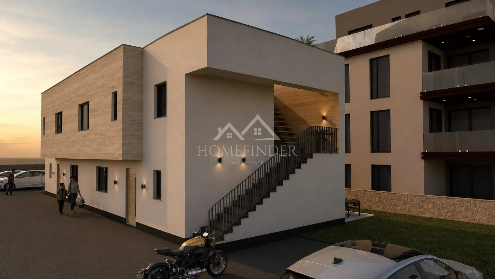 moderni apartmani 60 m od mora, 69,10m2, 1vpm, mandre, pag - slika 2