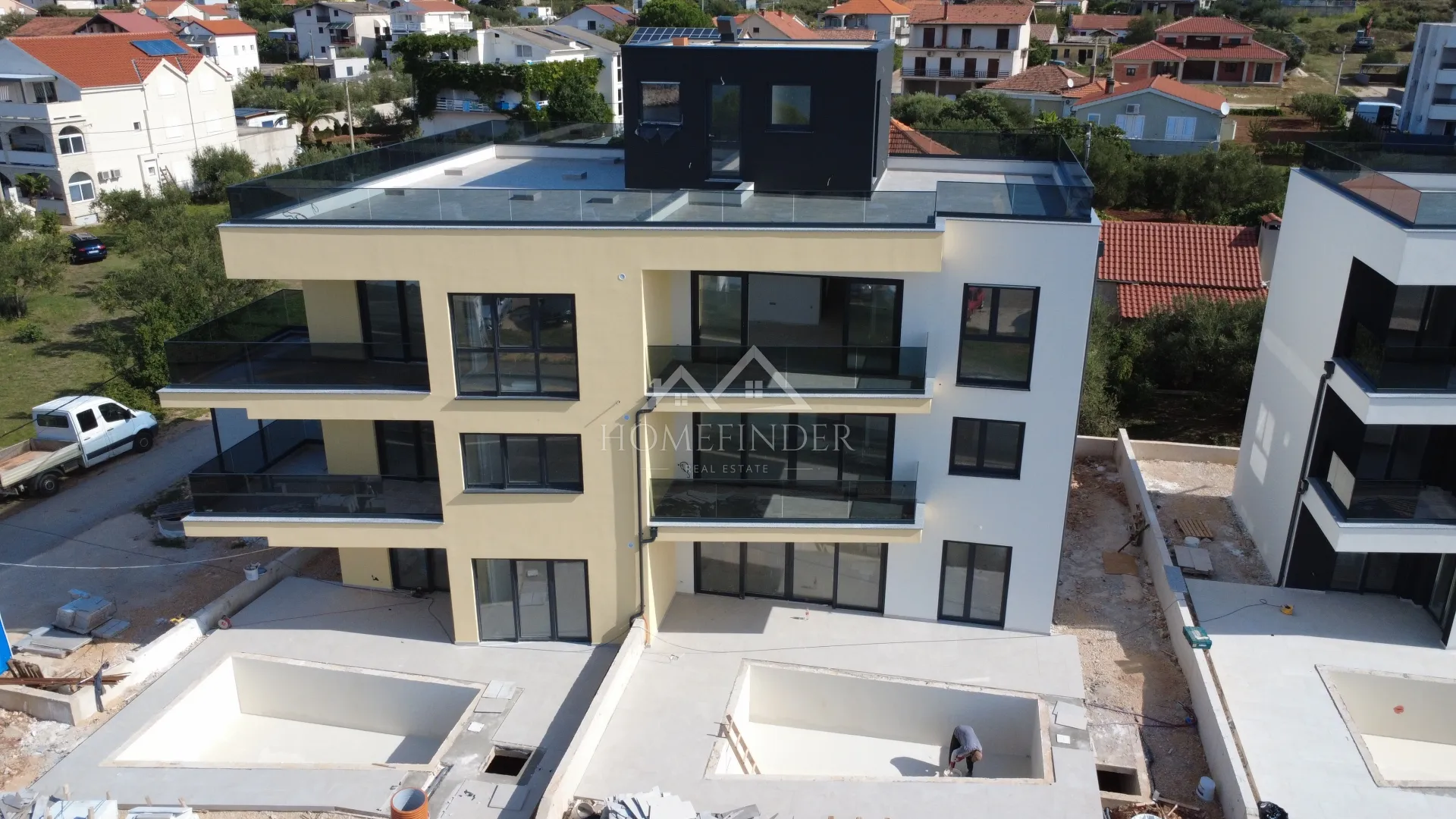 Stan s pogledom na more,(4S), Sukošan, Zadar, 89m2, NOVOGRADNJA