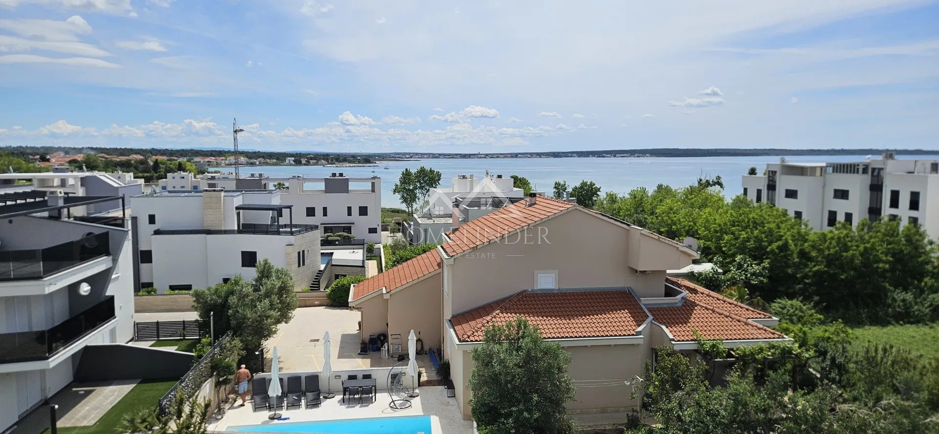 penthouse s pogledom na more i bazenom, privlaka, 82m2 novogradnja - slika 30
