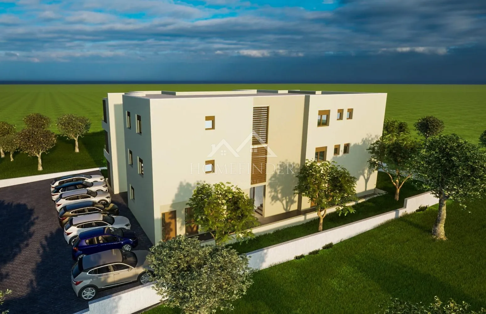 Stan u novogradnji s pogledom na more - Vodice 87,71m2