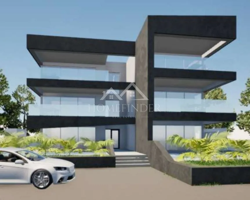 građevinsko zemljište, 908 m², pag-novalja, projekt za 6 apartmana - slika 2