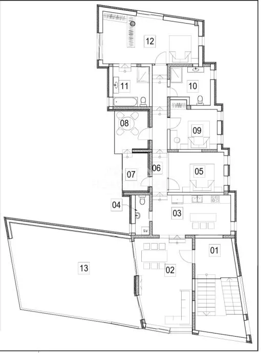 luksuzni penthouse s pogledom, 162m2, (4s), šestine, zagreb, novogradnja - slika 21