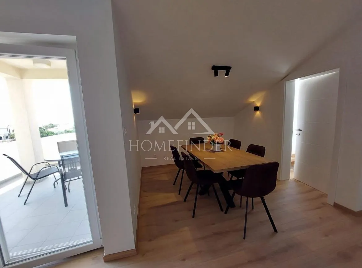 apartman sa 2 stambene jedinice, 134m², 120m od mora, košljun, pag - slika 7