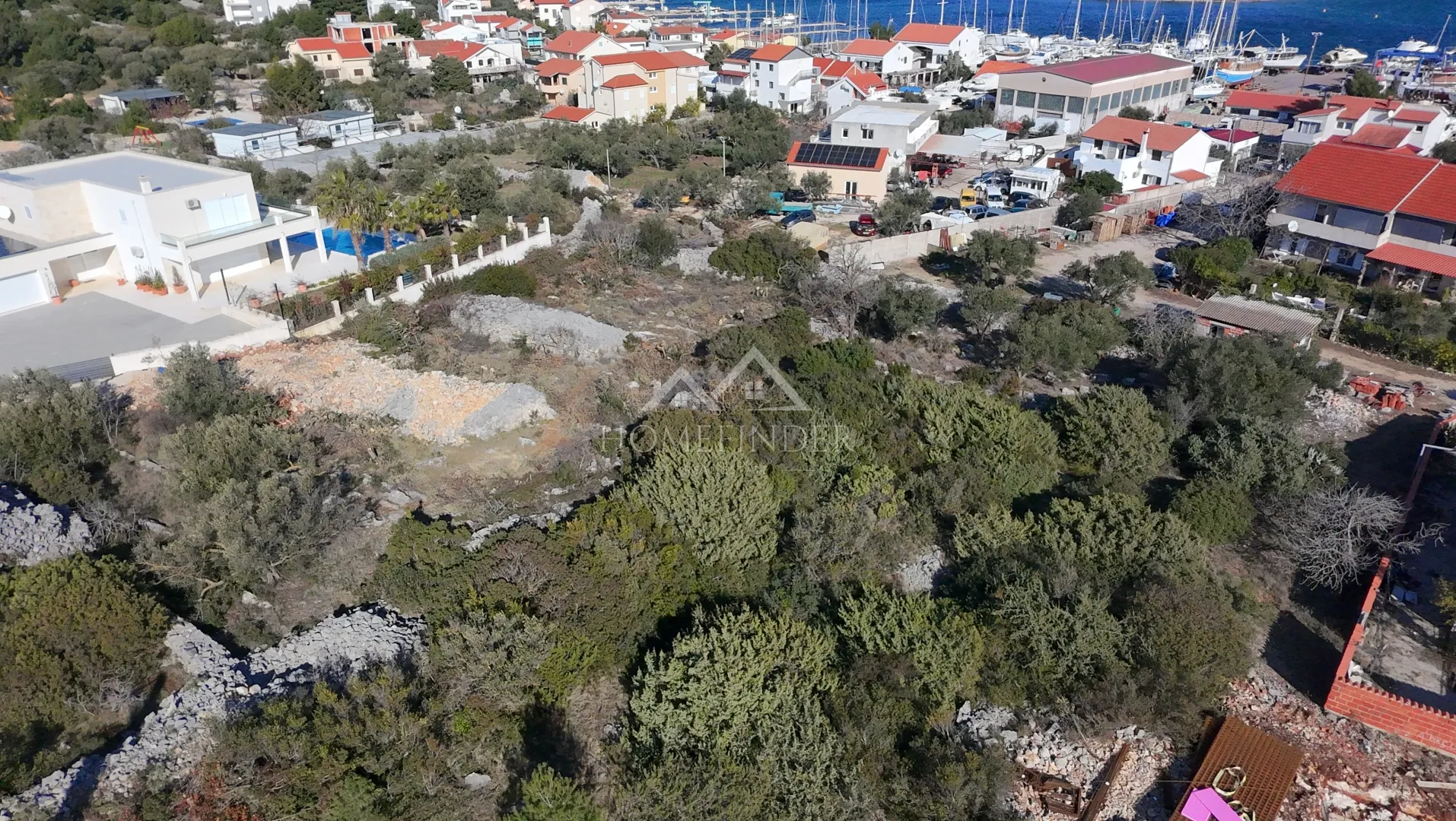 građevinsko zemljište, murter betina, 1258m2, top lokacija - slika 6