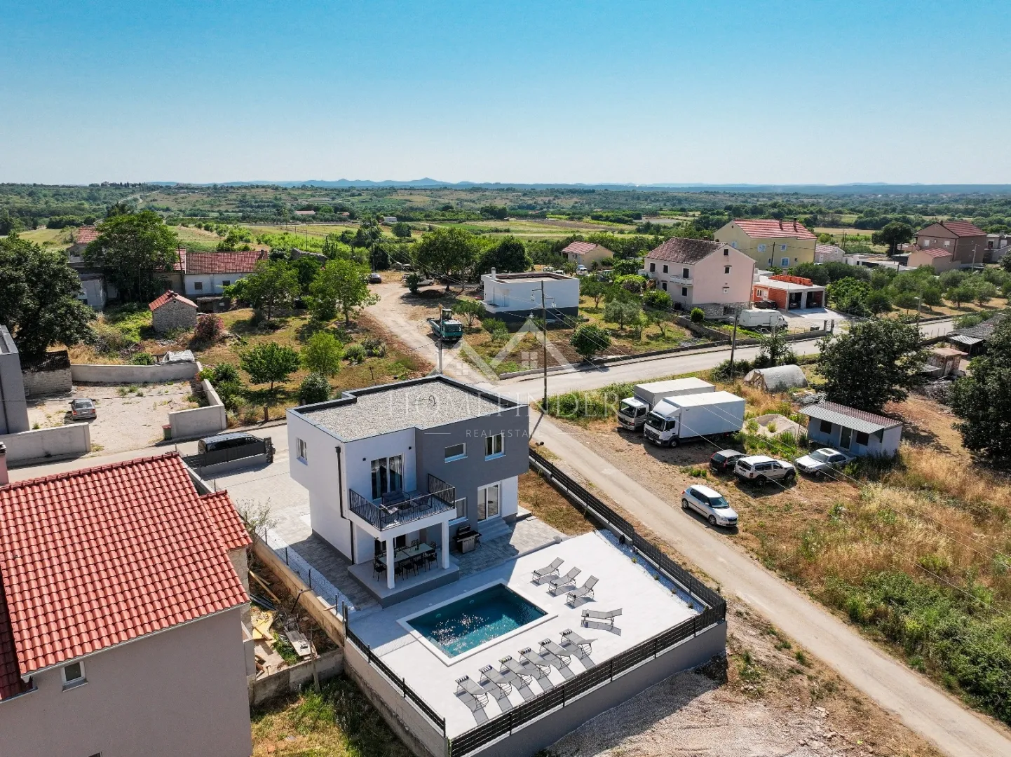 moderna villa s bazenom, 170m2, novogradnja – gornja murvica - slika 2