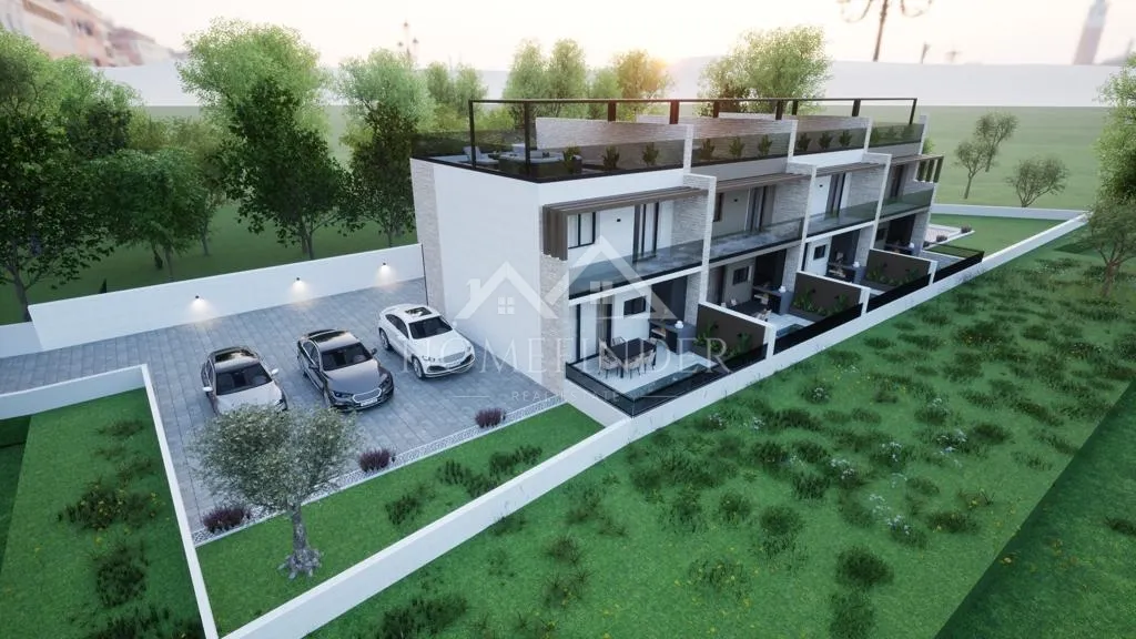 luksuzna kuća u nizu s bazenom, 100m2, vodice, novogradnja, s3 - slika 4