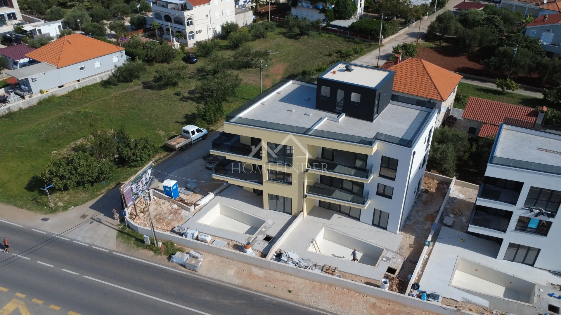 stan s pogledom na more,(4s), sukošan, zadar, 89m2, novogradnja - slika 3