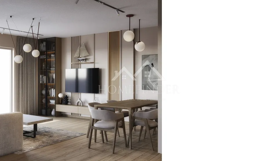 luksuzni stan s pogledom na more, 101m2, 2vpm, njivice, otok krk, novogradnja - slika 11
