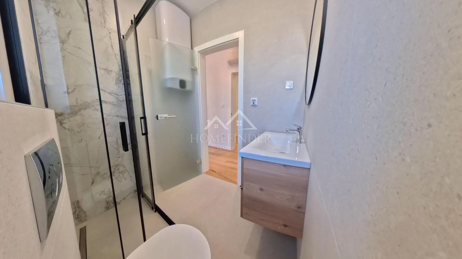 stan s pogledom na more, 30m od mora, 74m2, 2vpm, stara novalja, novogradnja - slika 14
