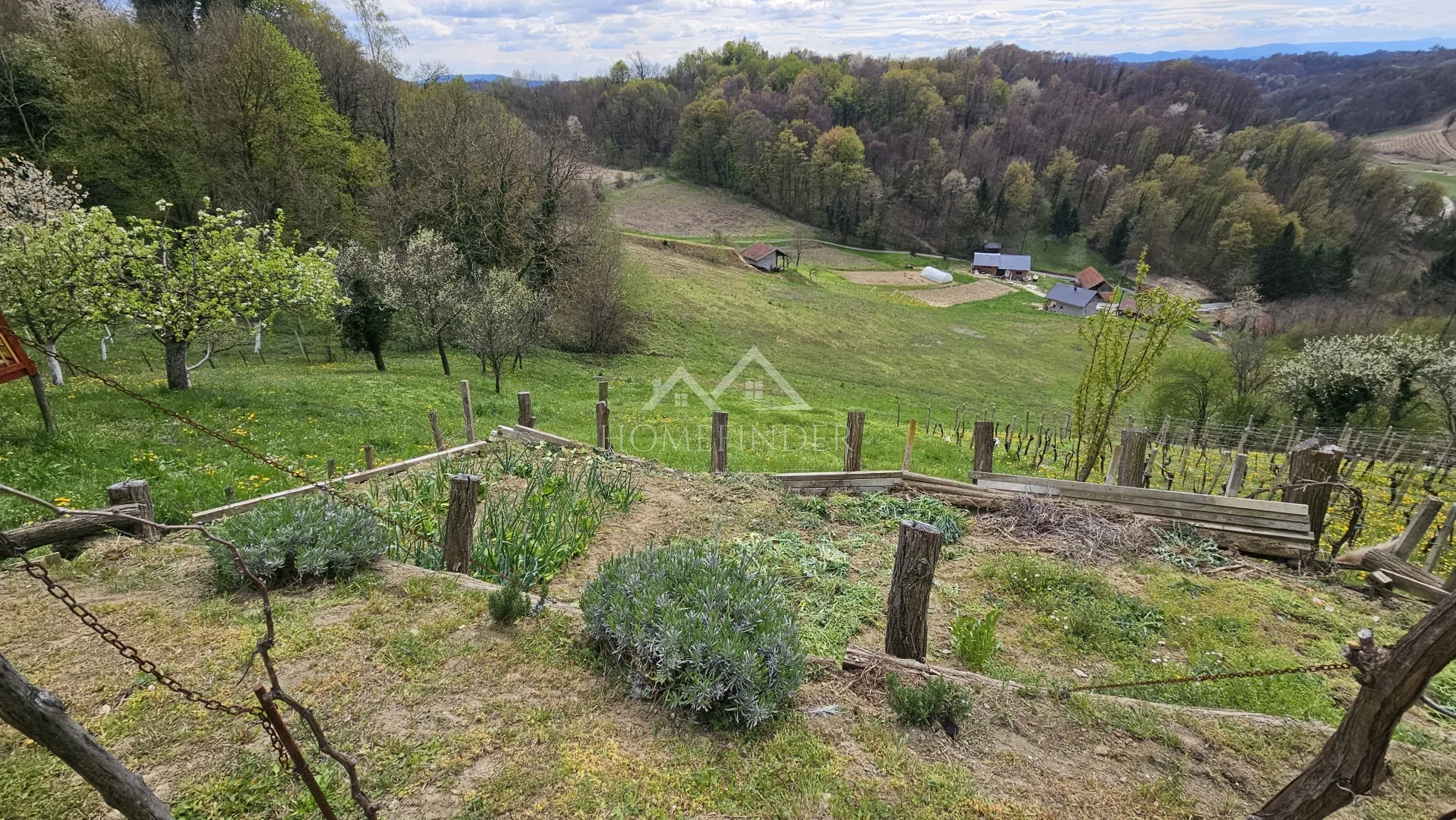 vikendica s preljepim pogledom i dvorištem, veliko trgovišće - slika 29