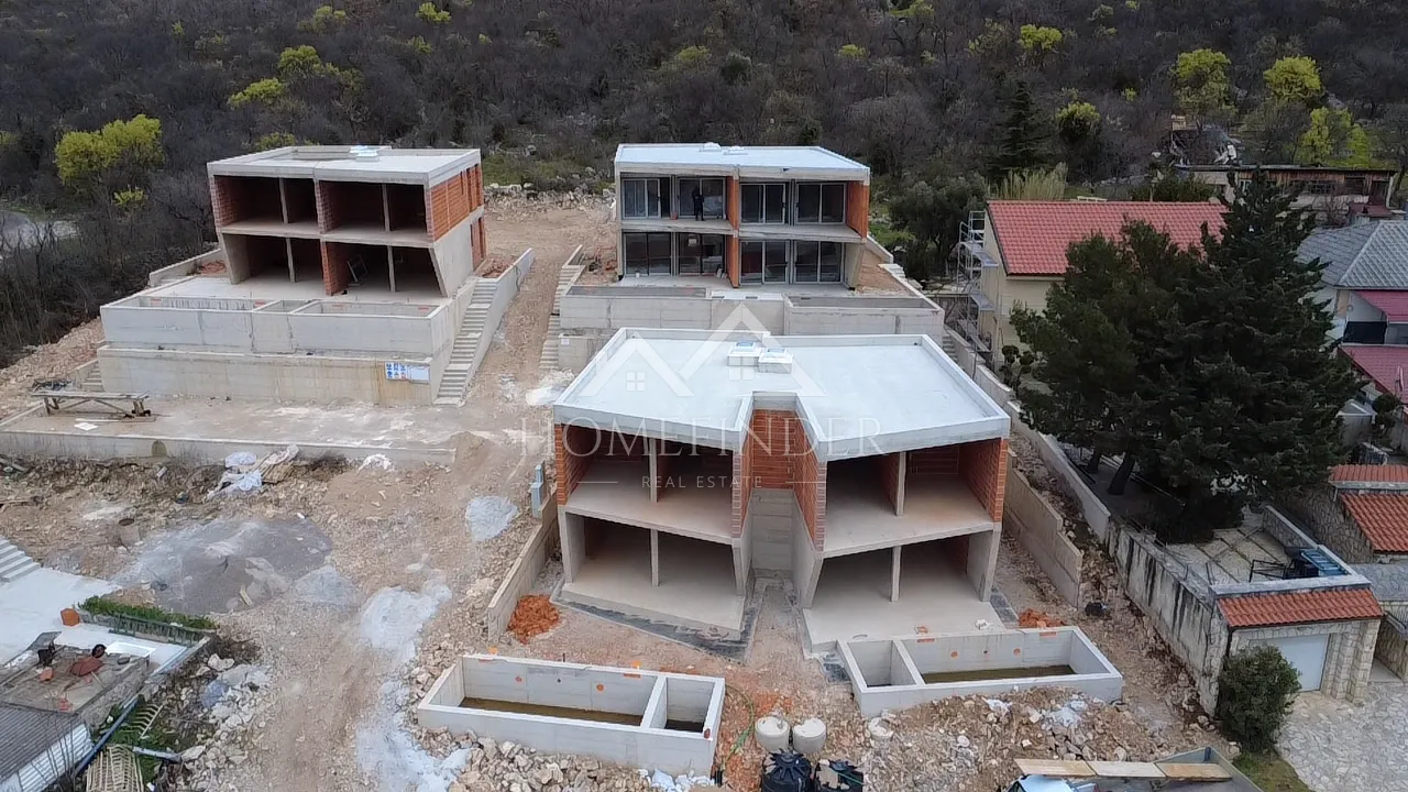 luksuzna dvojna kuća sa bazenom i pogledom, jadranovo, 135m2 - slika 13