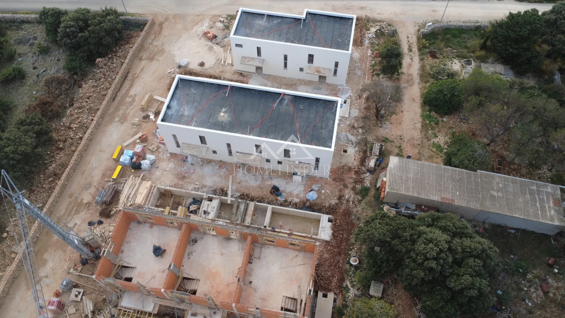 stan s privatnim bazenom, dvoetažni, 104m2, mandre, novogradnja - slika 5