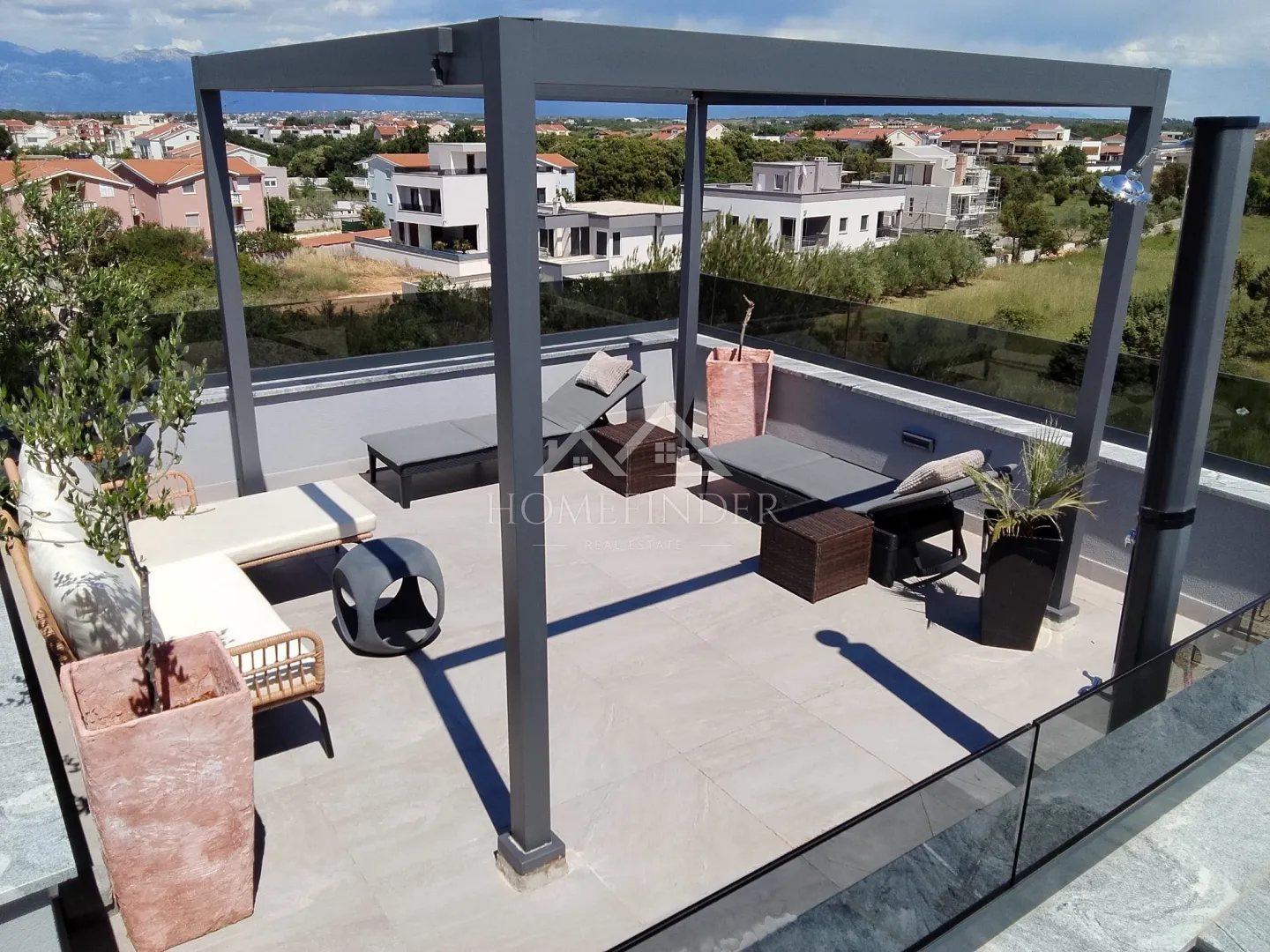 apartman, 2s, zaton, 100m od mora, 48,43m2 + terasa na krovu - slika 16