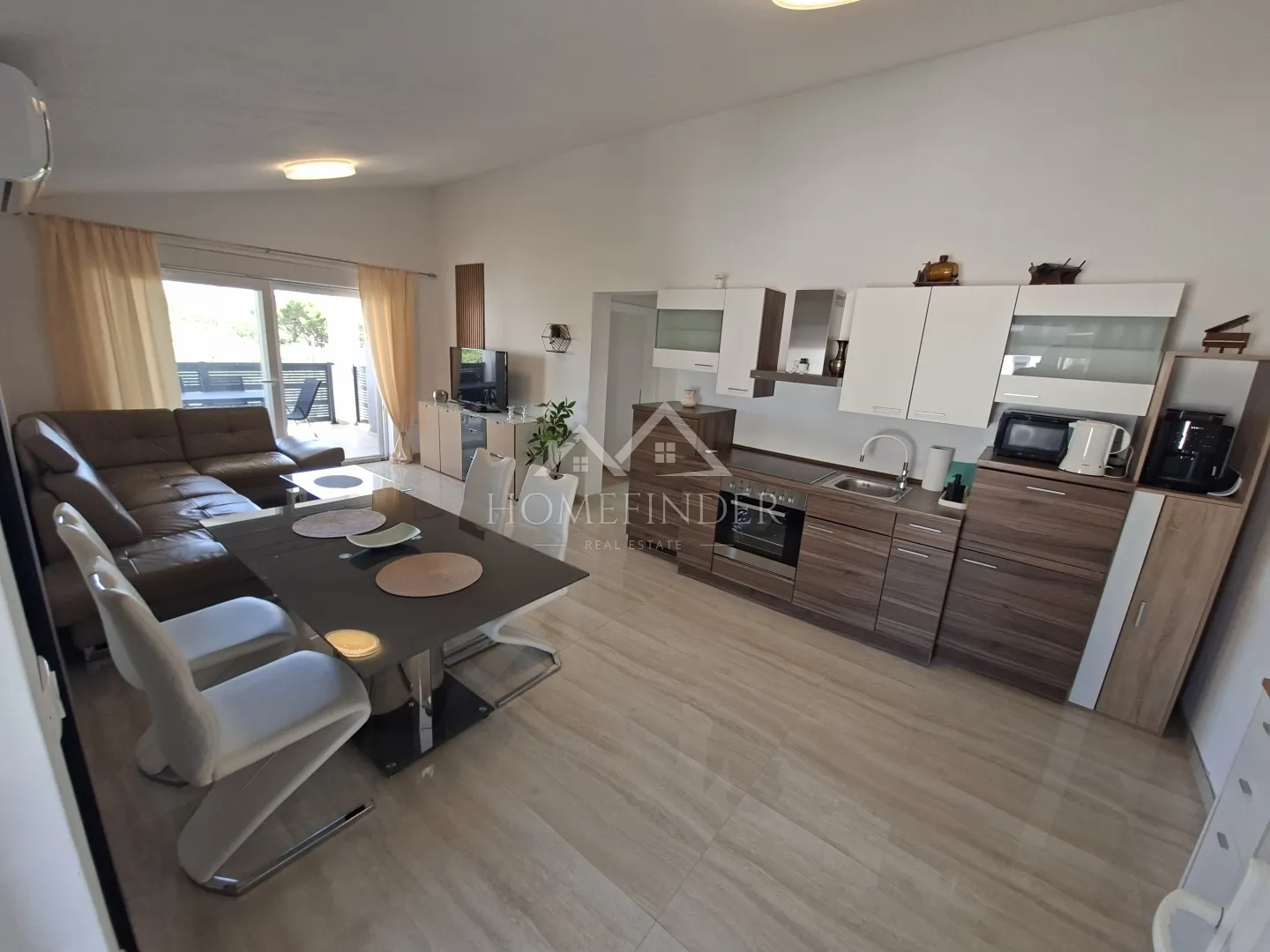 moderni apartman, 3s, vir- novogradnja, 100m od mora, 70m2 - slika 4