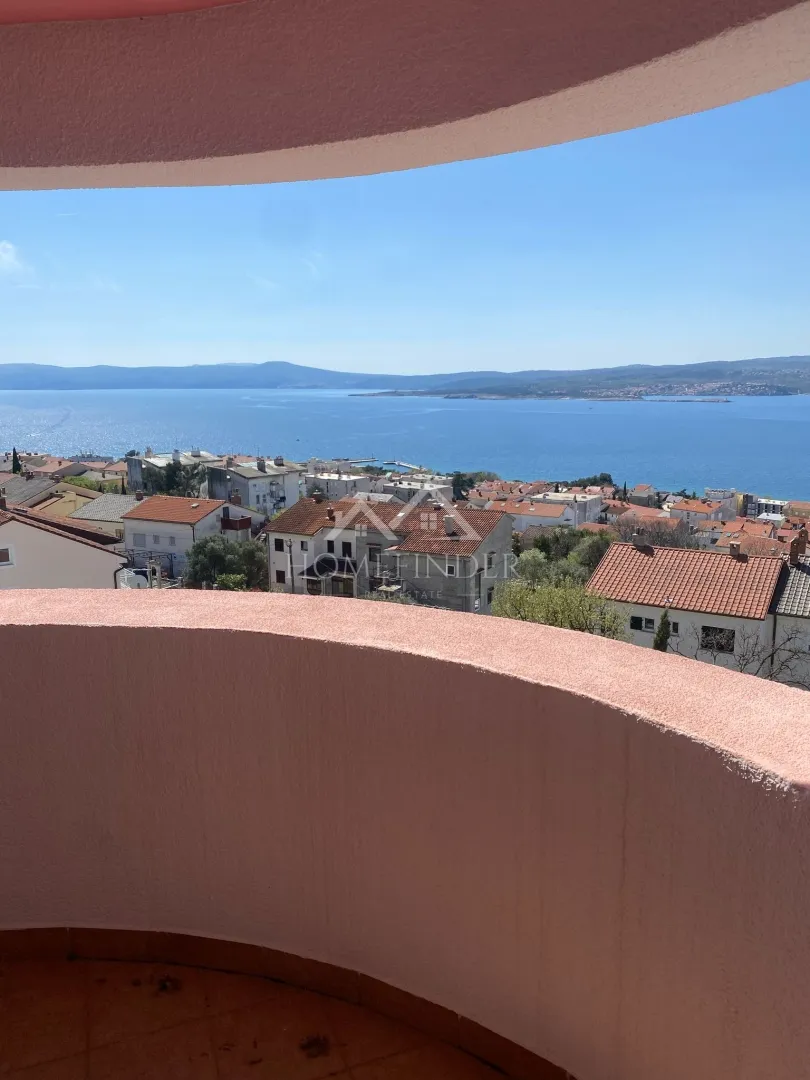 crikvenica, stan (3s) 60 m² s predivnim pogledom na more - slika 2