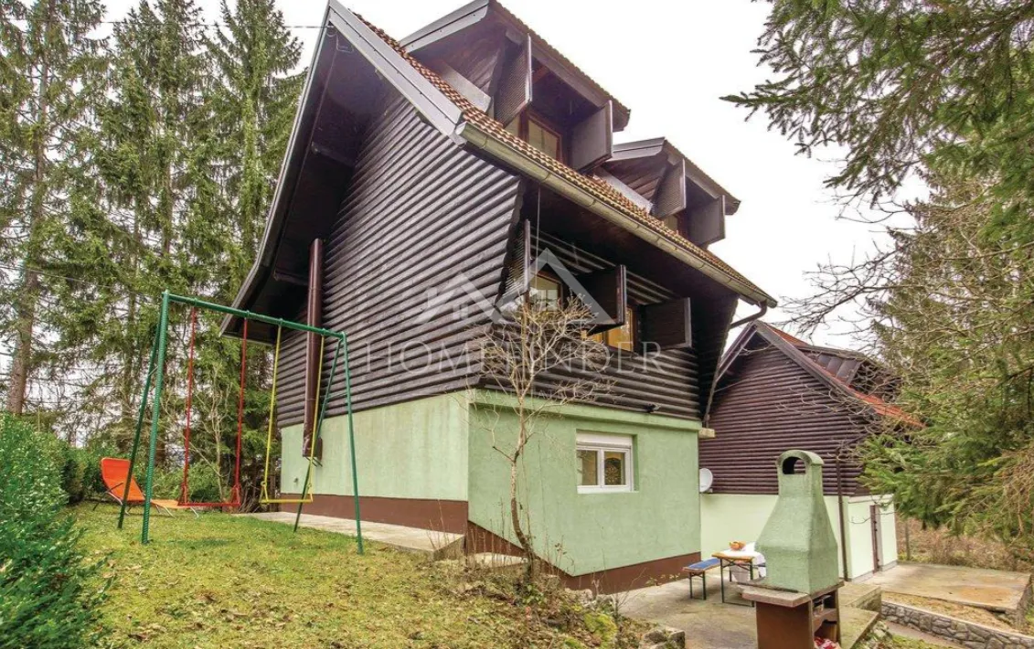 Drvena kuća, Gorski kotar, Hajdine, 75m2, 1500m2 okućnica - Hajdine, Vrbovsko