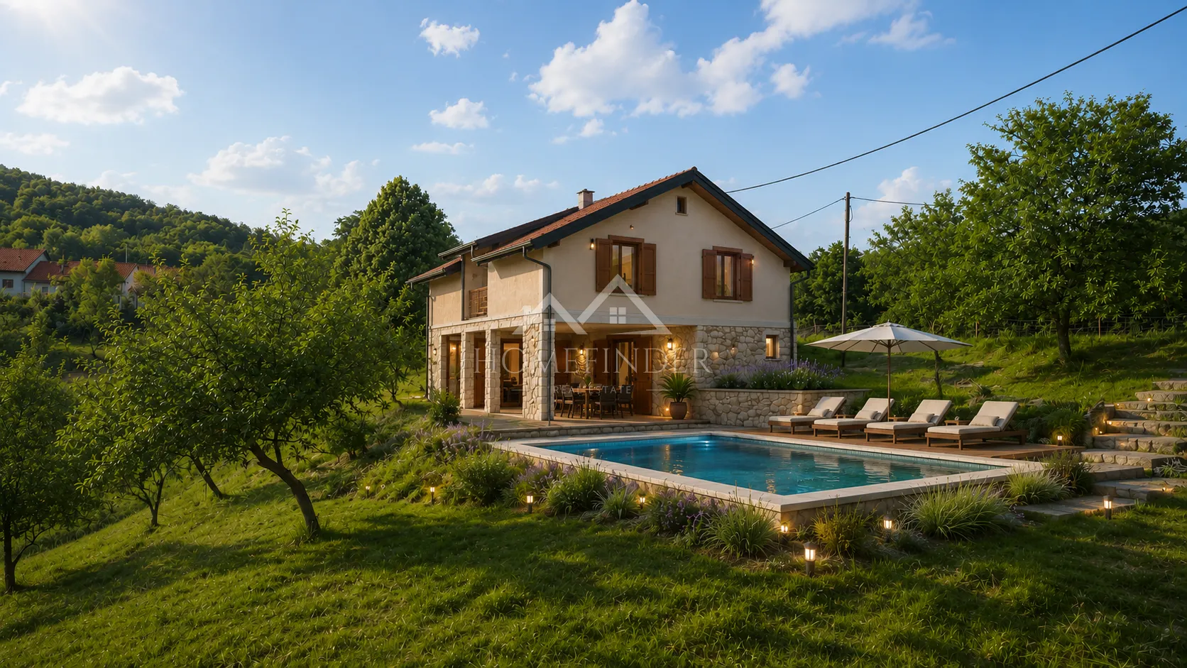 kuća, roh bau, 124m², rude pribićke, krašić - slika 2