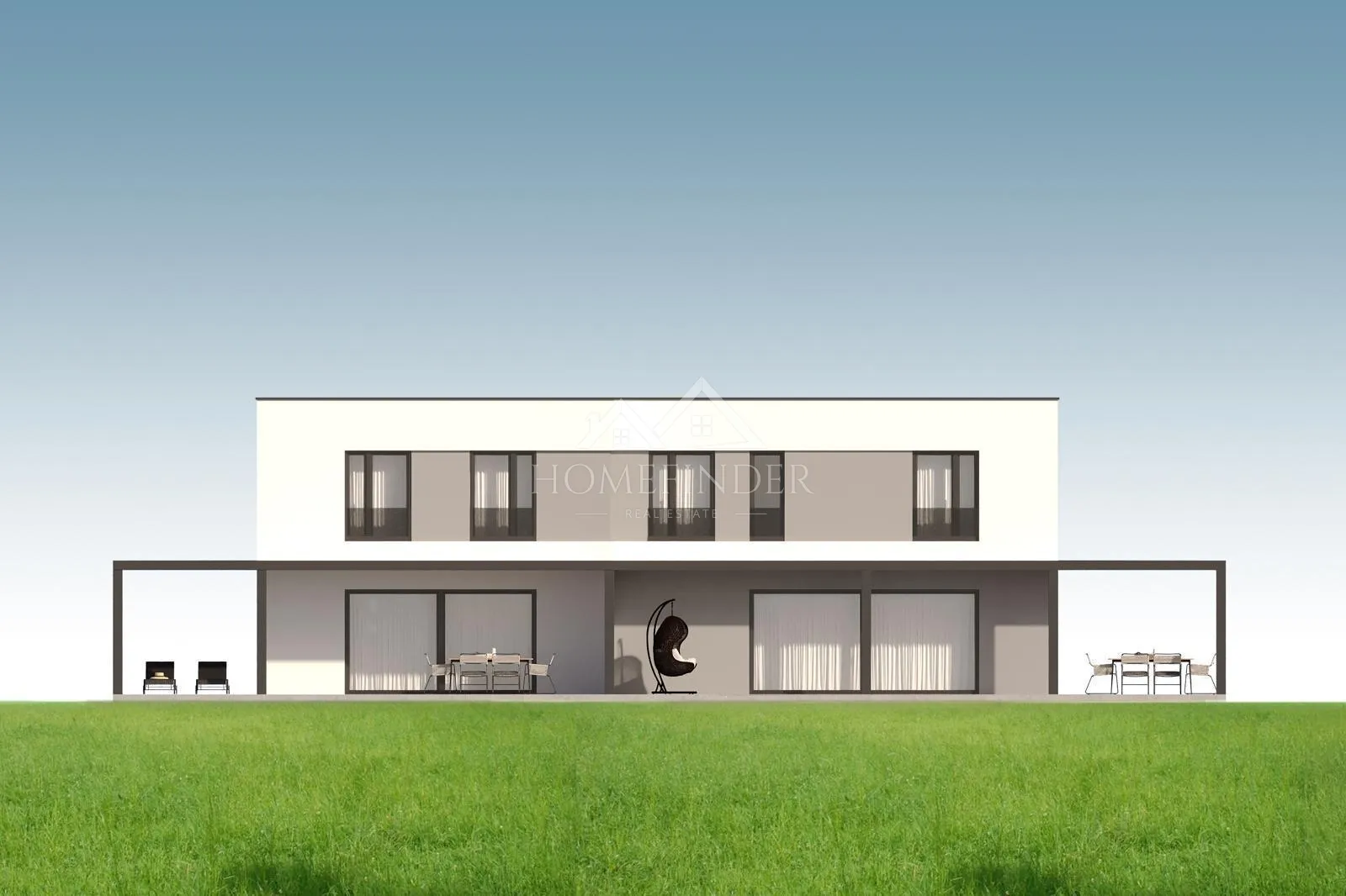 stan s privatnim bazenom, dvoetažni, 110m2, mandre, novogradnja - slika 14
