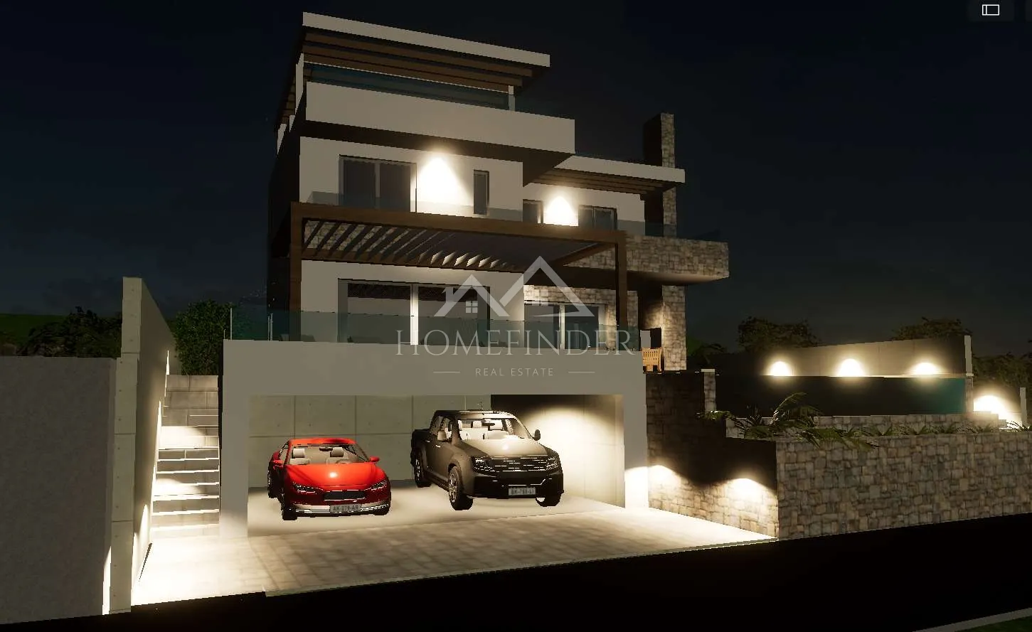 villa u izgradnji, marina, trogir - slika 5