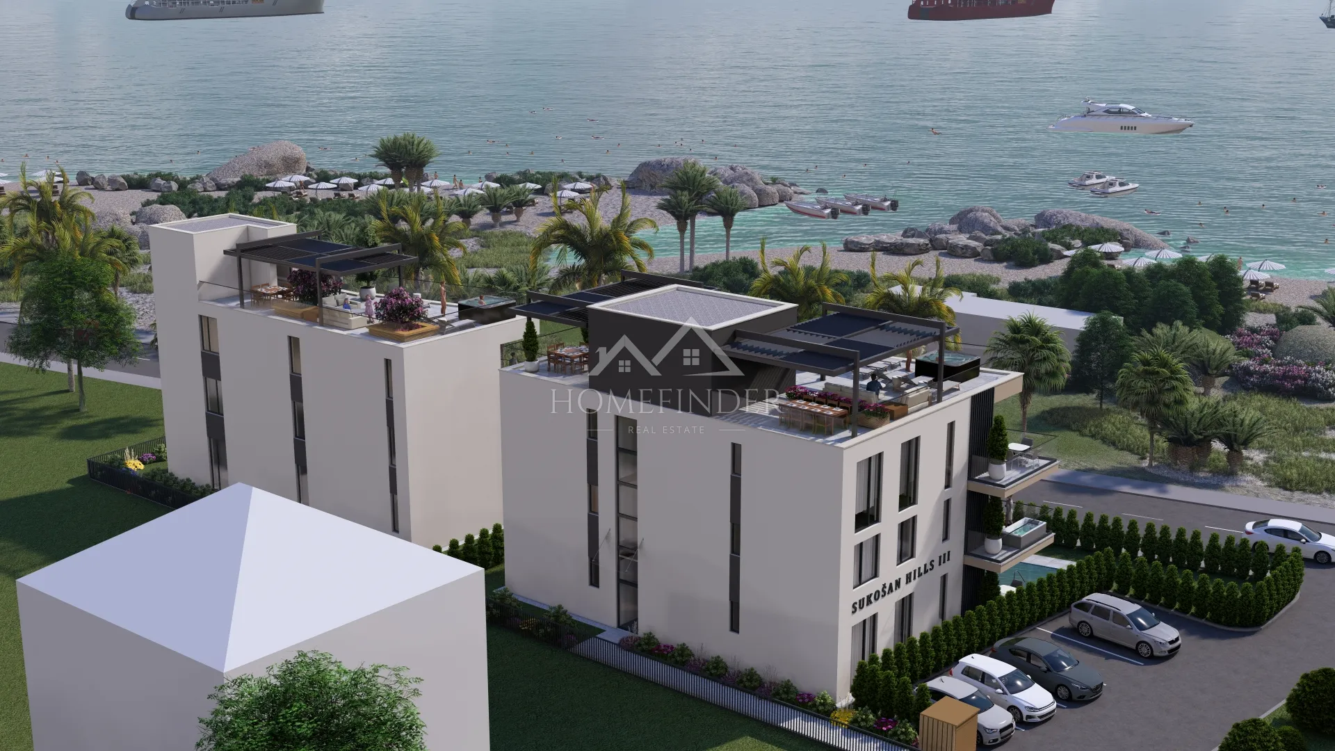 novogradnja (5s): sukošan (zadar), 250m2 - slika 14