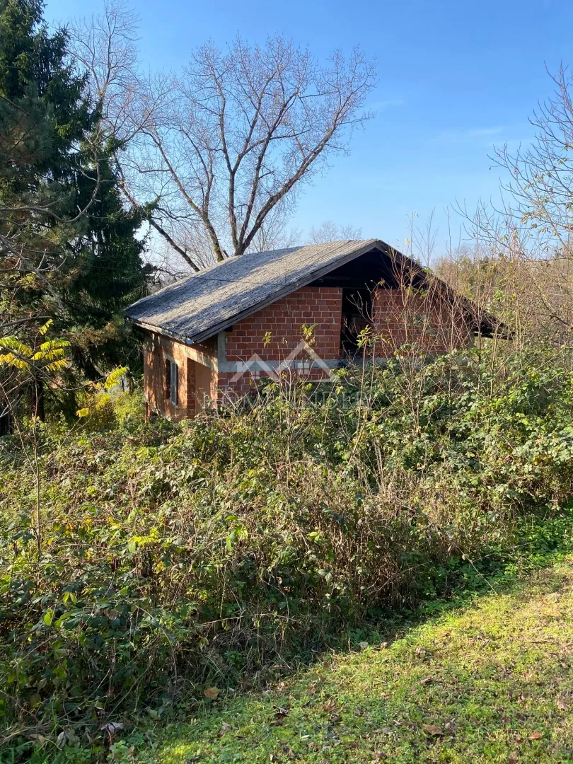 kuća roh-bau gornja pušća – 1649 m2 zemljišta, 2 objekta - slika 3
