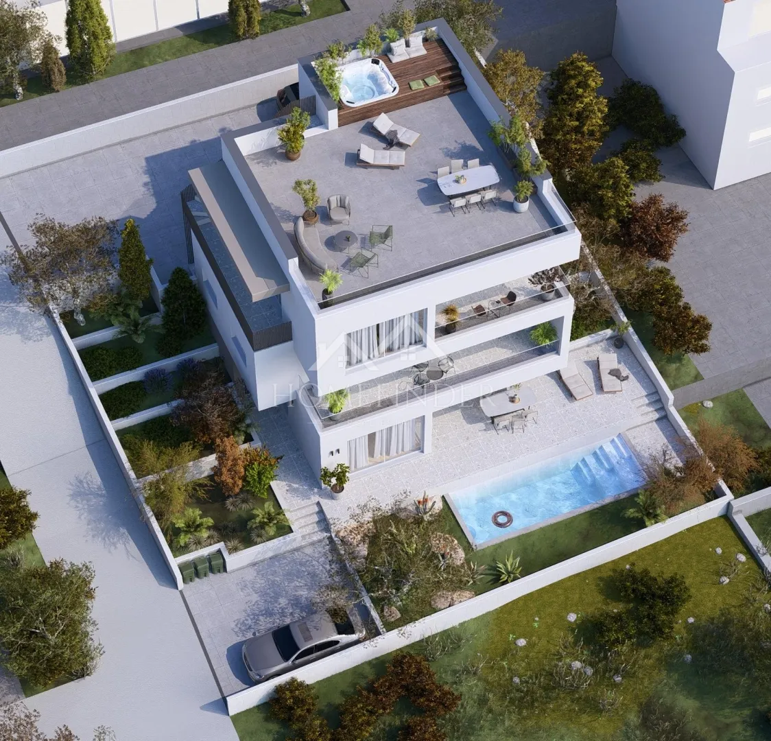 luksuzni penthouse sa spektakularnim pogledom na more - čiovo - slika 2