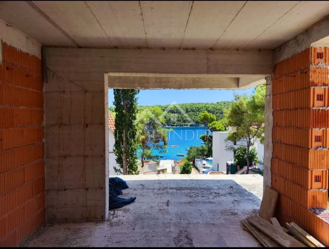 luksuzna nekretnina na 50 m od mora 132 m2 milna, brač - slika 8