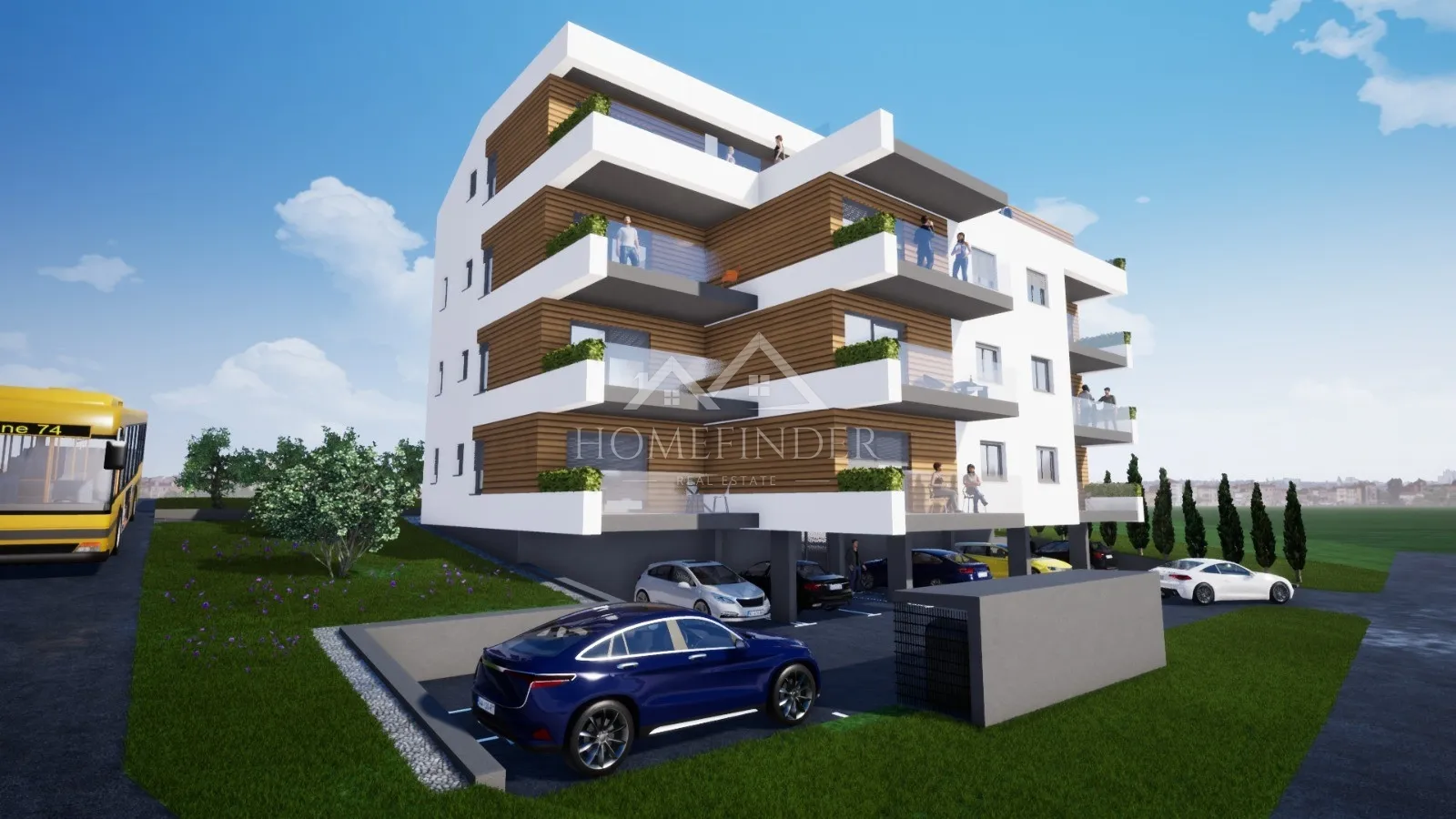 moderan stan, 3s, 79m2, vpm, dugo selo, novogradnja - slika 2