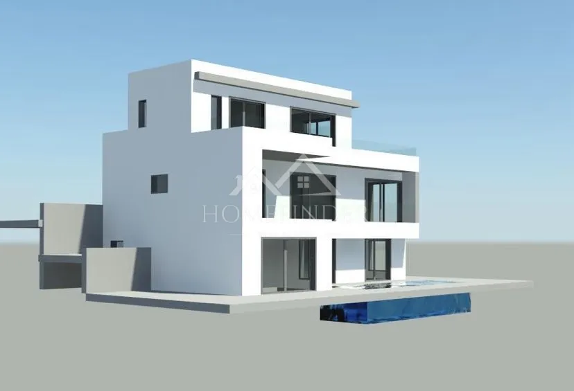 zemljište 451 m² na otoku čiovo s dozvolom za luksuznu vilu - slika 3