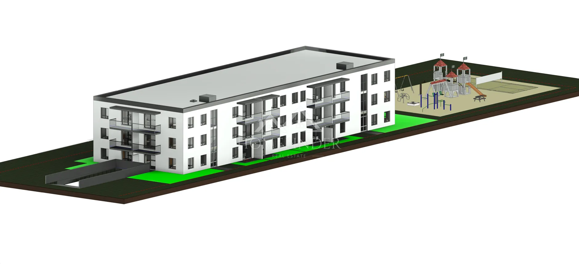 novogradnja moderan stan, (2s-1), 51,60 m2, velika gorica - slika 2