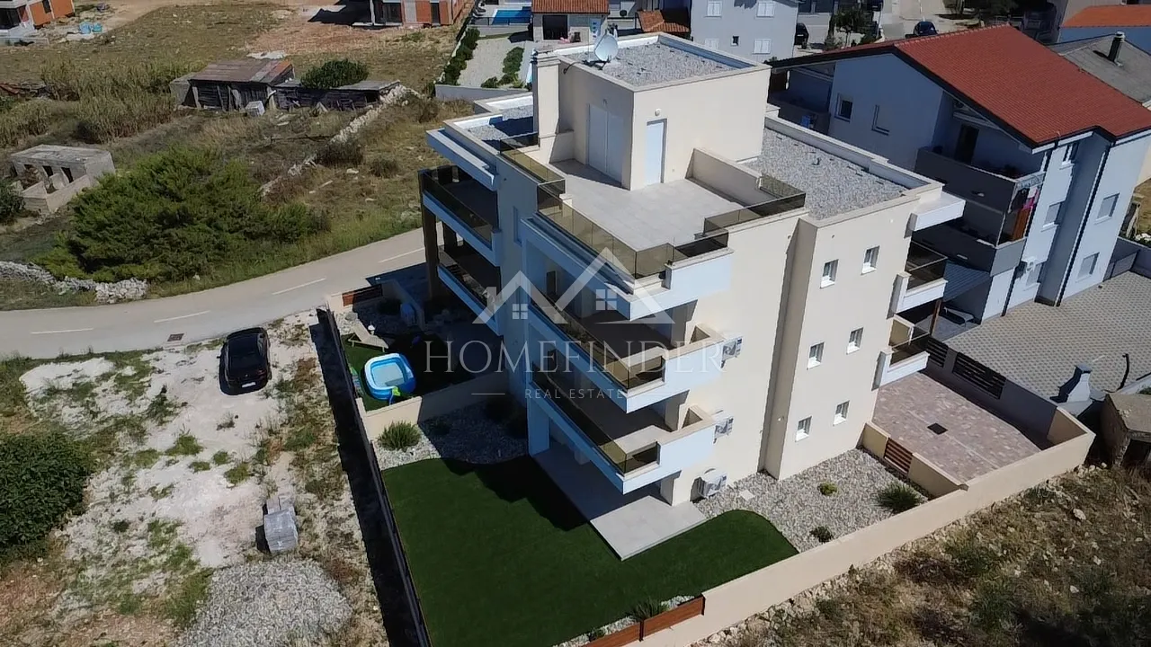 luksuzni dvoetažni penthouse s pogledom na more, 112m2, povljana, novogradnja - slika 4