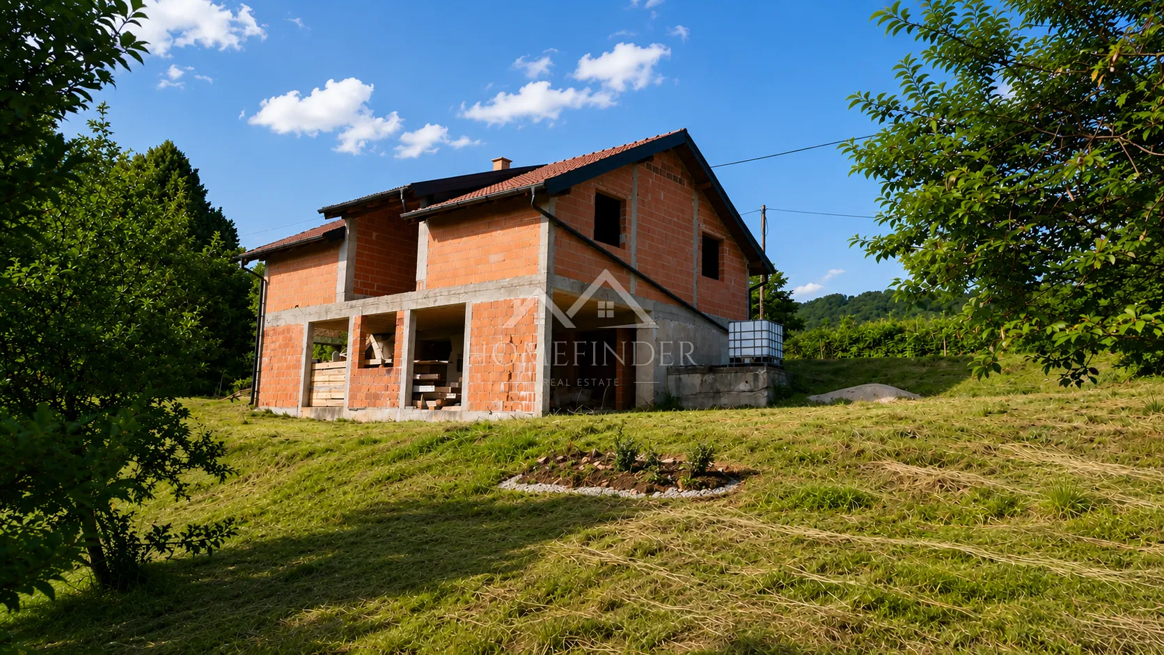 kuća, roh bau, 124m², rude pribićke, krašić - slika 10