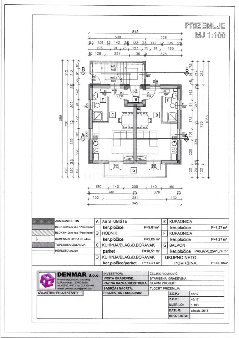 apartman turanj – 3(s), 77 m2, 1 vpm, blizu plaže, idealan za obitelji - slika 4