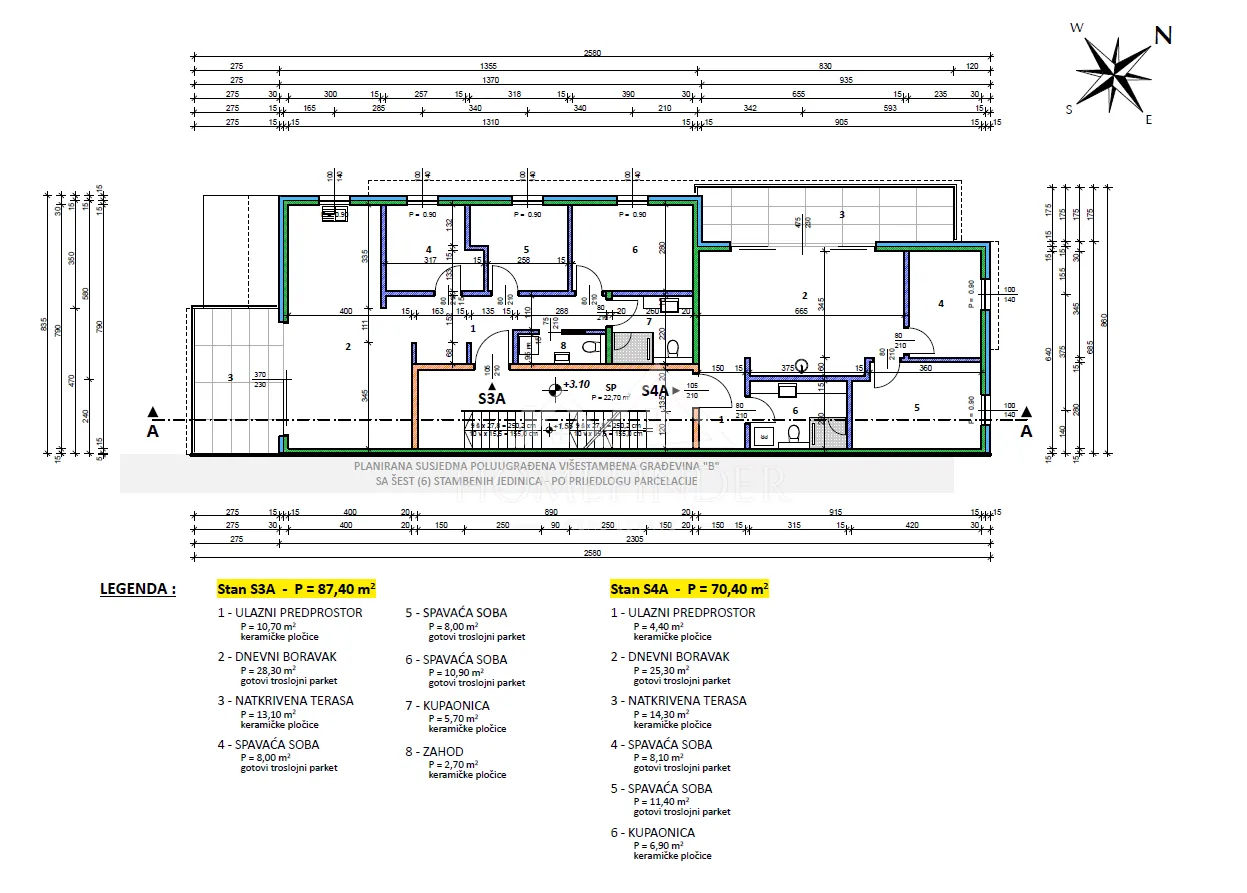 luksuzan stan, 70m², umag, istra, s4a - slika 17