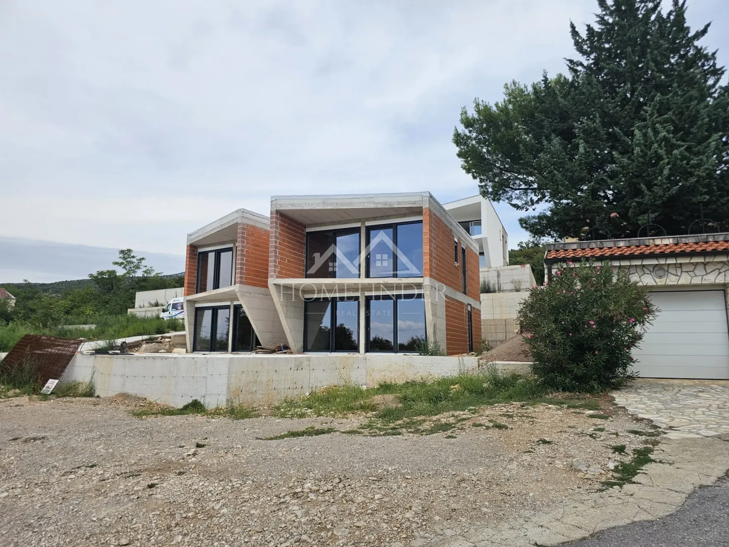 dvojna kuća sa bazenom i pogledom na more, jadranovo - slika 3