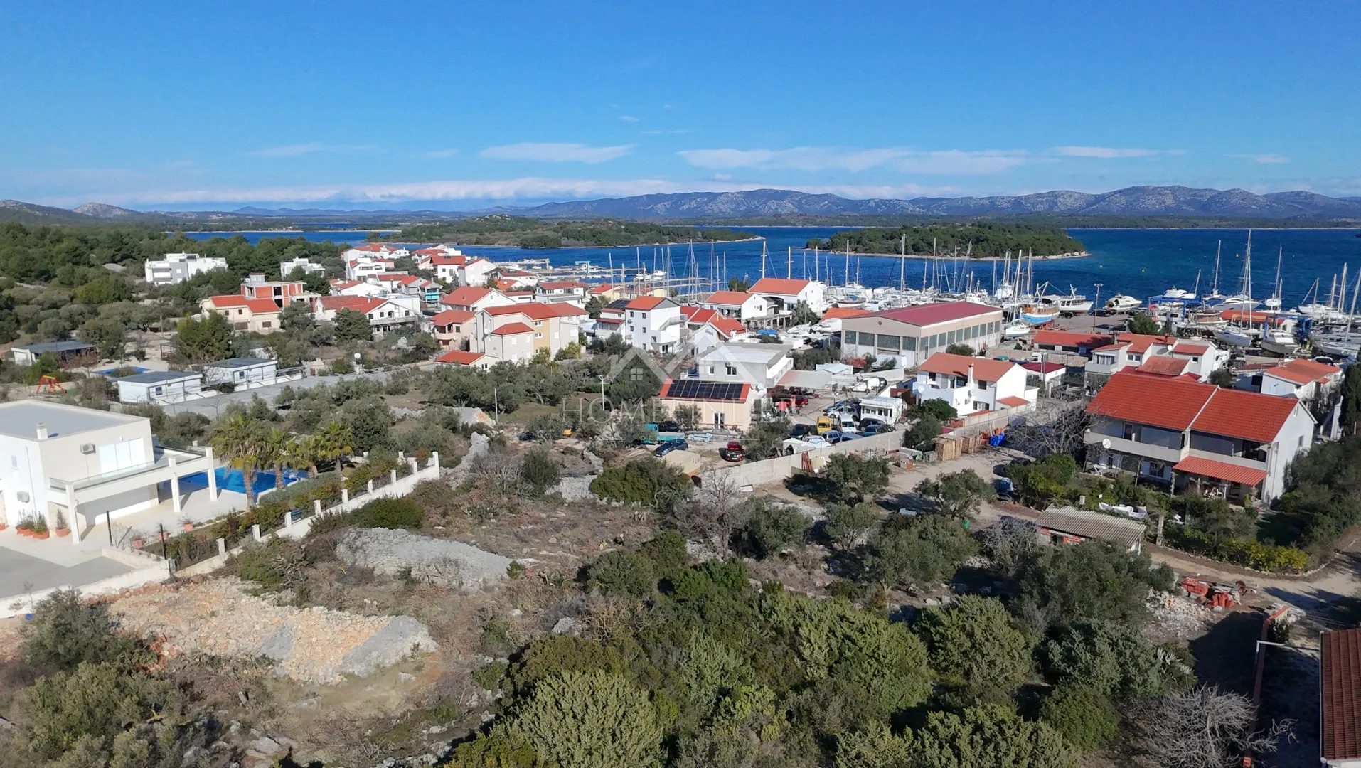 građevinsko zemljište, murter betina, 1258m2, top lokacija - slika 3