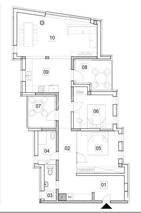 stan, 102m2, (3s), šestine, zagreb, novogradnja - slika 22