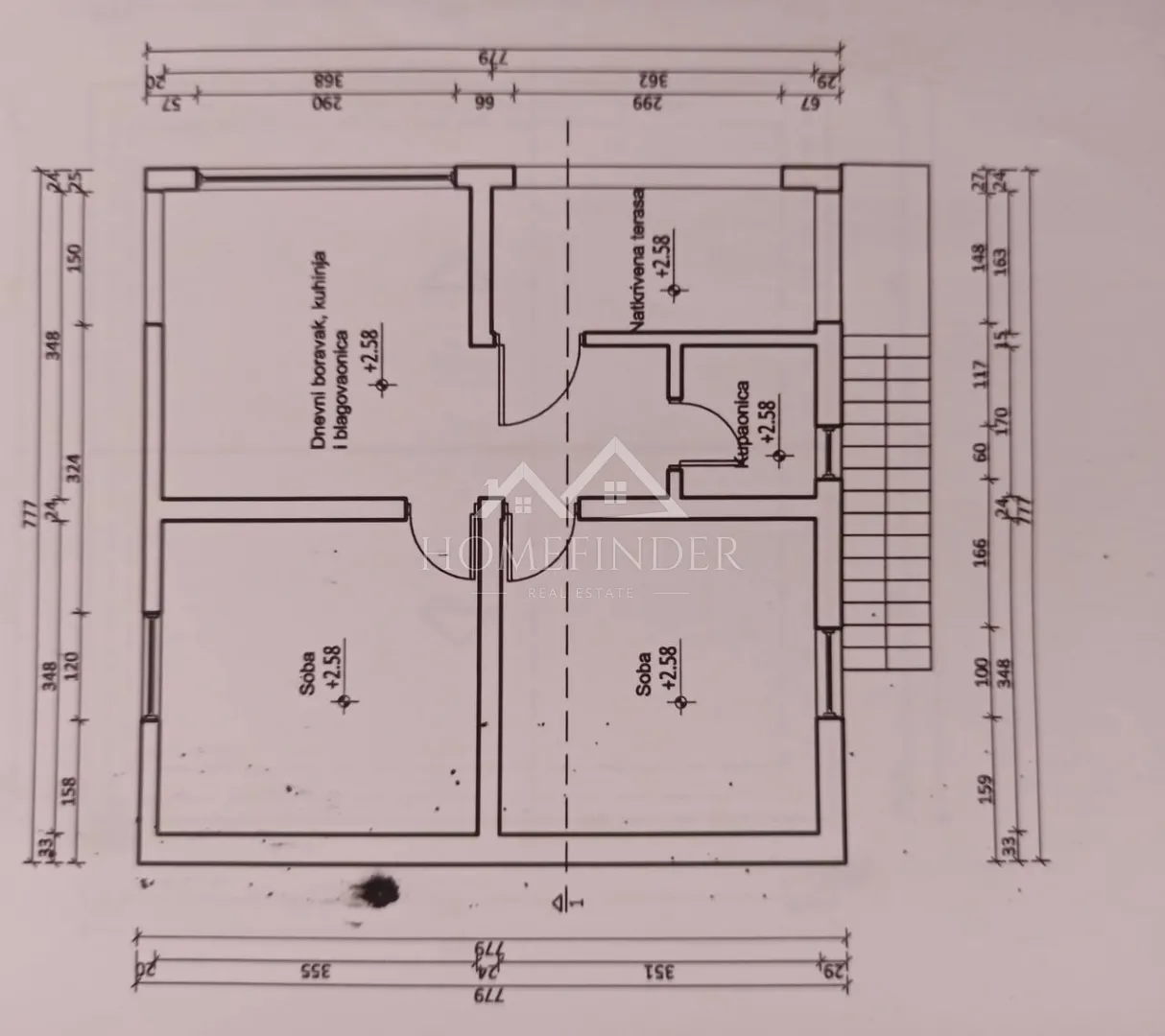 kuća sa 3 apartmana s pogledom na more, obrovac, 250m od plaže - slika 16