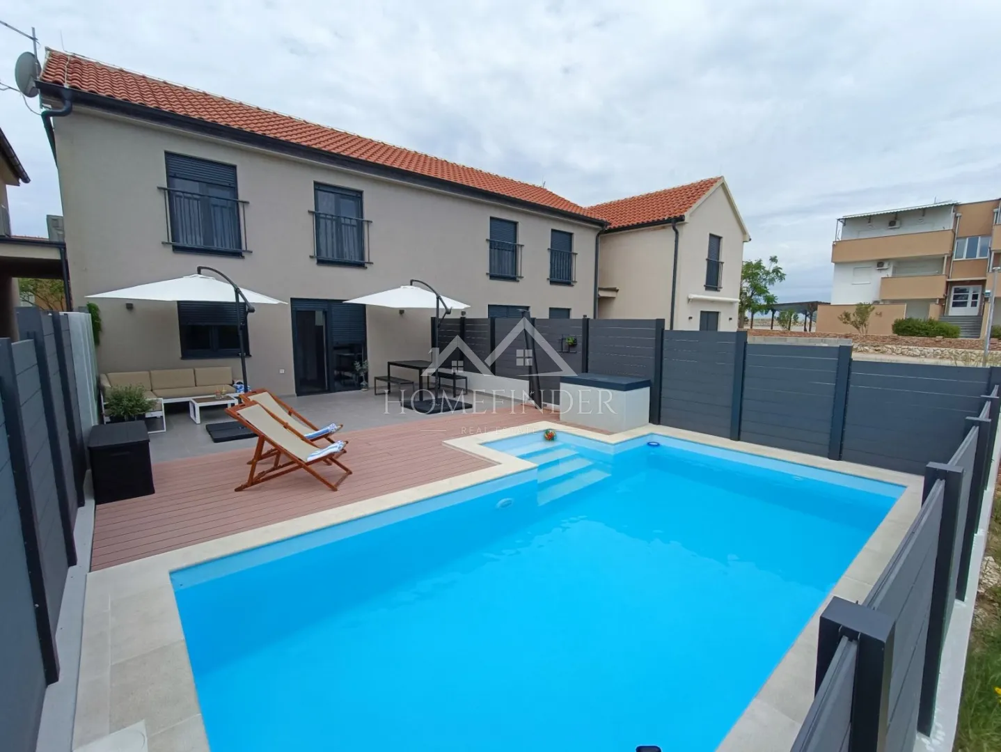 Kuća s bazenom, Nin, 3S, 84,27 m2