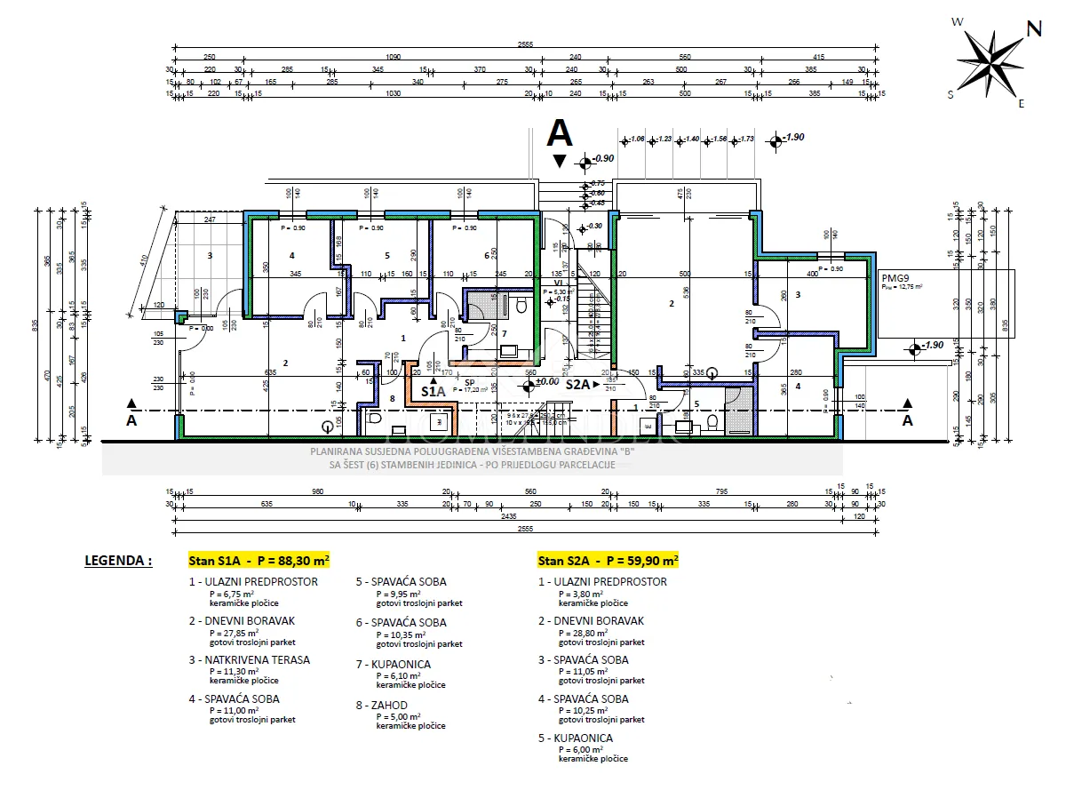 luksuzan stan, 88m², umag, istra, s1a - slika 17