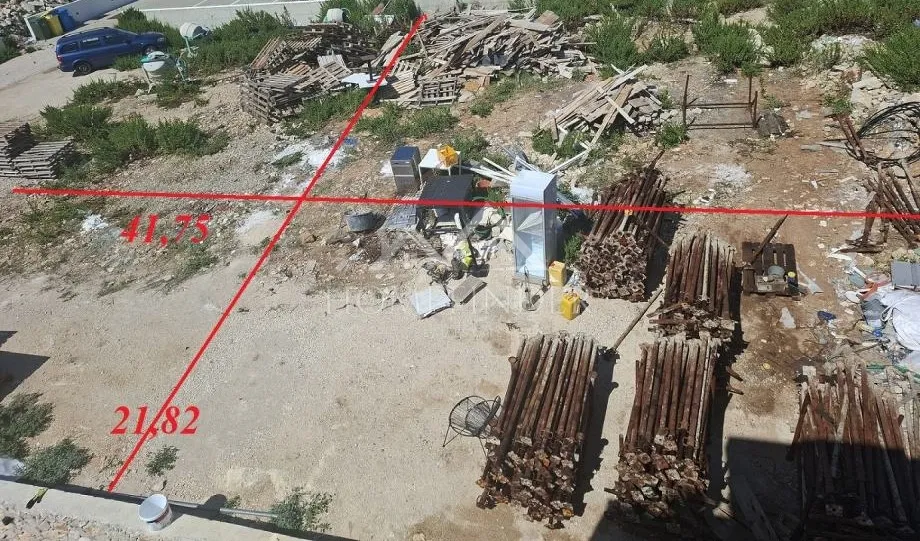 građevinsko zemljište, 908 m², pag-novalja, projekt za 6 apartmana - slika 4