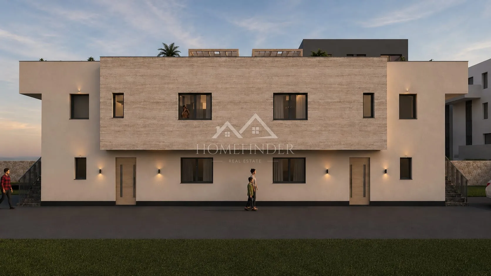 luksuzan apartman 60 m od mora, 75m2, terasa s pogledom na more, 1 vpm, mandre , pag - slika 6